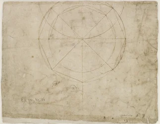 Verso : Conception géométrique sphérique, WA1846.199